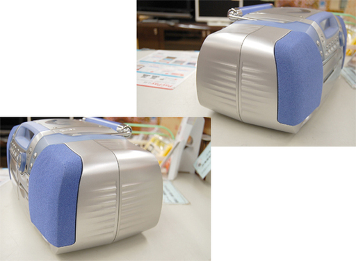 KENWOOD/ケンウッド MDラジカセ MDX-F3 ブルー ラジオ CD/MD/テープ