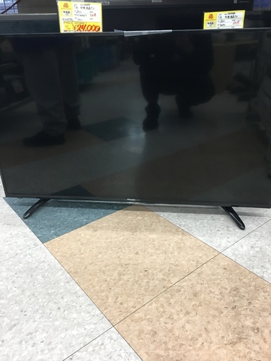 リサイクルマート大野城　Hisense 49型液晶テレビ 17年式