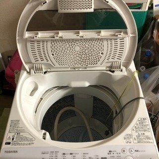 TOSHIBAの6キロ洗濯機！