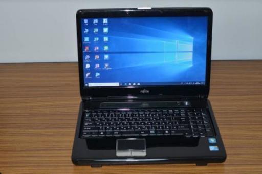 最新Windows10+office 富士通 FMV BIBLO NF/E50 Core2 Duo P8700/大容量500GB/4GB/15.6インチ/便利なソフト多数