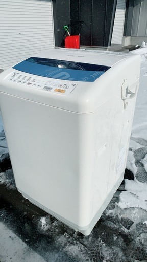 National　全自動洗濯機　7.0ｋｇ　送風乾燥付　2007年　*M*