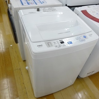 6ヶ月保証付き AQUA 全自動洗濯機 【トレファク岸和田店】