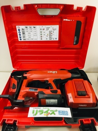 HILTI（ヒルティ）　22Vバッテリー式鋲打機　BX3-ME P2/3.0Ahコンボ（3.0Ahバッテリー×2個付） 【リライズ野田愛宕店】【店頭取引限定】【未使用展示品】1点限り早い者勝ち！