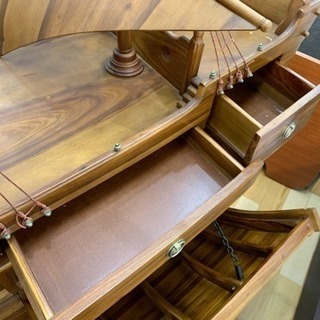 帆船型アンティーク調ワインラック【トレファク岸和田】