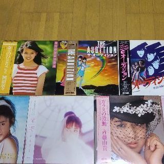 斉藤由貴、岡田奈々、セイントフォーのLPレコード
