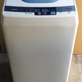 日立 5.0kg洗濯機 2013年製 NW-5MR