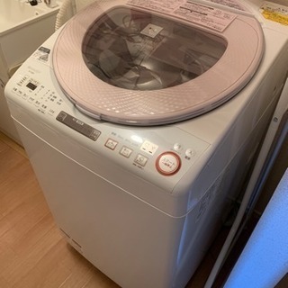 SHARP 電気洗濯乾燥機 ES-TX850 購入1年 大幅お値...