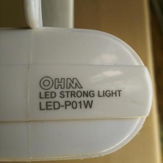 LED懐中電灯 OHM LED-P01W