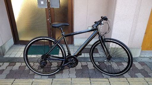 MAXTEX[マックステックス]700c クロスバイク アルミ/21speed/ブラック