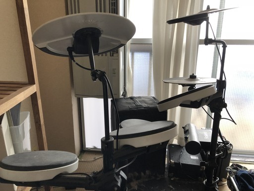 Roland 電子ドラム TD-4kps イス、ペダル、スティックセット！