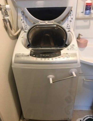 TOSHIBA 8キロ洗濯機(2月8日までに引き取りに来られる方限定)
