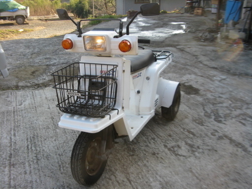 ジャイロX ミニカー登録 訳アリ 30031km