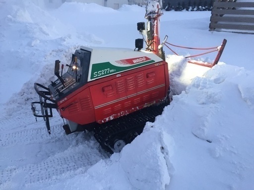 値引可 Wado Ss277dhn 27馬力 ディーゼル 二段オーガ 大型 除雪機 ワドー 和同 ヤンマー ハコスカ 栄町のその他の中古 あげます 譲ります ジモティーで不用品の処分