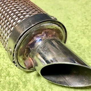 レアアイテム 雷マフラー イカズチマフラー 250cc用 サイレンサー部