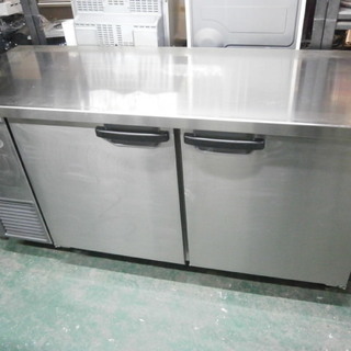 ☆中古品 事情により格安販売！！フジマック 電気冷凍庫 台下冷凍庫 FRFT1560J 2014年 278L 1500ｘ600ｘ800ｍｍ ☆ ☆中古品 フジマック 台下冷凍庫 FRFT1560J 2014年式 内容量278L☆