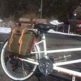 タンデム　法改正で公道を走れます　二人乗り自転車　　新車を品よく仕上げました