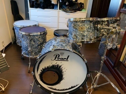 Pearl,Mastars,Standard Birchのドラムセット