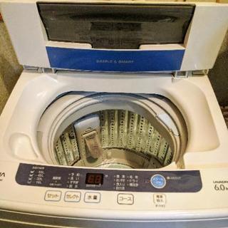 １人暮らしに。ハイアール6.0キロ全自動洗濯機
