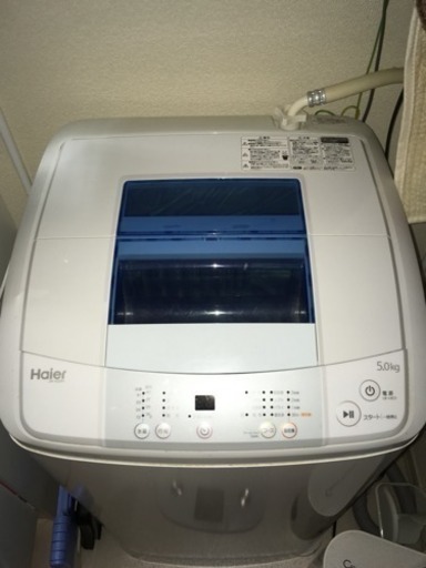 洗濯機 ハイアール  Haier 5kg 6800円