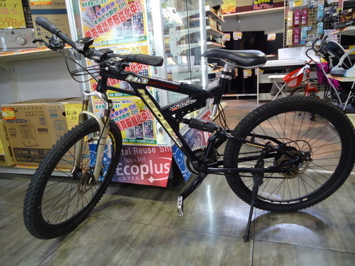 【エコプラス小倉南店】DEUTS CHLIHM マウンテンバイク MTB ブラック 24段変速 ディスクブレーキ スタッフ向井オススメ(^^♪ 中古車 自転車 チャリ スポーツ車 ロードバイク エコプラス小倉南店】DEUTS CHLIHM マウンテンバイク MTB ブラック 24
