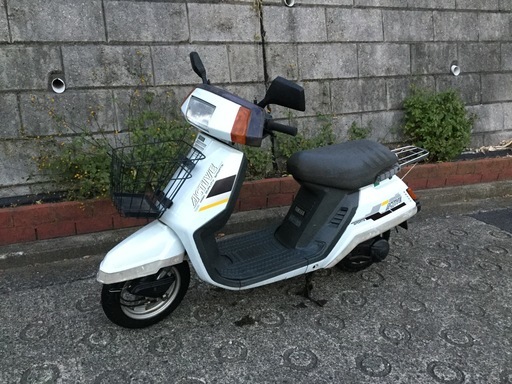 ヤマハ アクティブ50 レトロ 実働車 年式のわりに美車 配達無料(20km