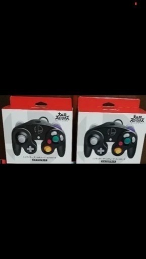 Switchでも！ニンテンドー ゲームキューブ コントローラ スマブラブラック