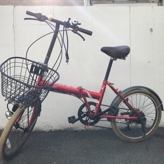 定価20000円折りたたみ自転車！
