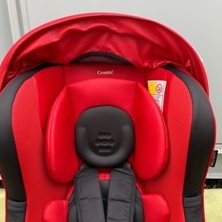 Combi コンビ ラクティアターン チャイルドシート レッド Combi 【美品】コンビ ハイグレードモデル ラクティアターン