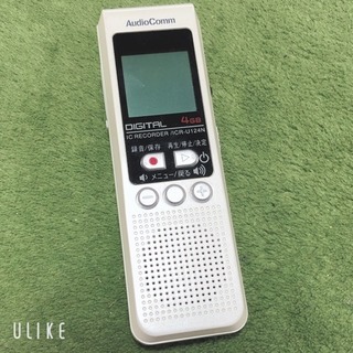 【売却済み】ICレコーダー(AudioComm ICR-U124N)