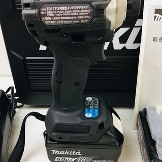 マキタ(Makita) 充電式インパクトドライバ 18V 6Ah バッテリ2本・充電器・ケース付 TD171DRGX【リライズ野田愛宕店】【店頭取引限定】【中古品】1点限り早い者勝ち！