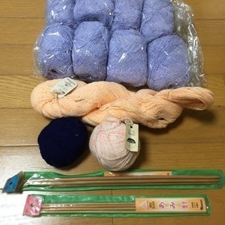 編み棒 毛糸セット