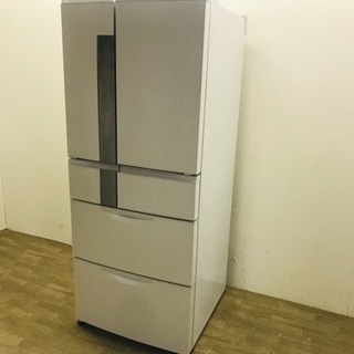 020302☆三菱 6ドア冷蔵庫 14年製☆