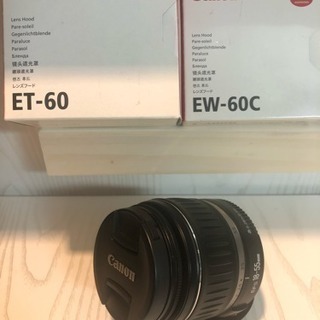 Canon efs18-55mm レンズ レンズフードセット