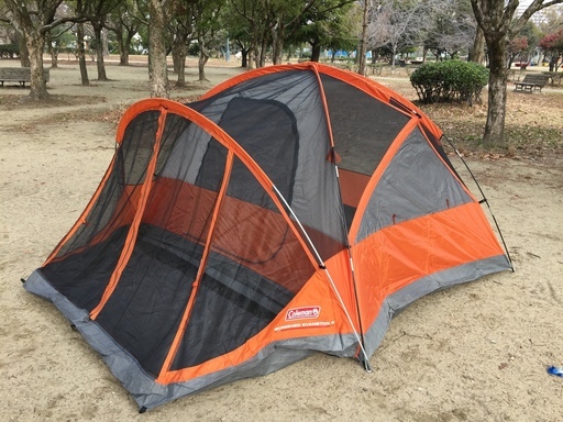 【新品未開封】コールマン　4人用キャンプテント　エヴァンストン4 USモデル Amazon.co.jp: Coleman コールマン USモデル SCREENED 4-PERSON