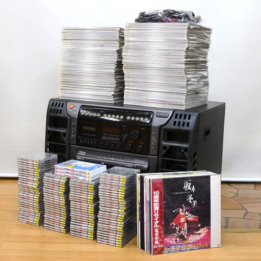 302417 Pioneer DVD LD カラオケシステム DVK-900 ホームカラオケ LD DVD付き
