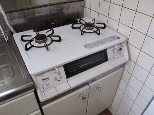 ガステーブル 水無し両面焼きグリル 都市ガス用