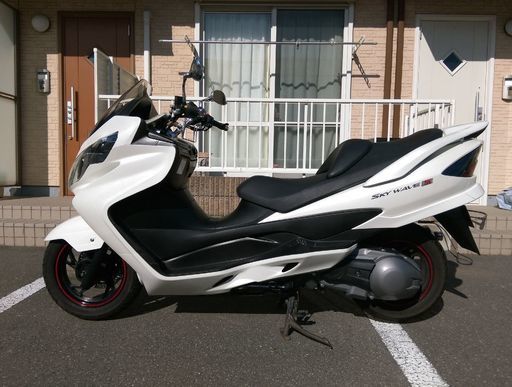 スカイウェイブ 250 タイプS　ヨシムラマムラー付