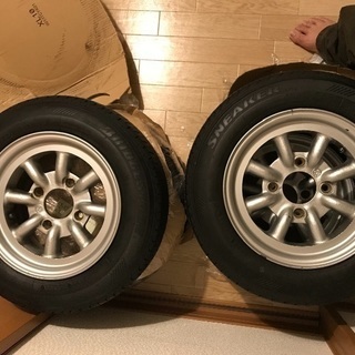 ワタナベ12インチ6j ブリジストン(バリ山)付き − 静岡県