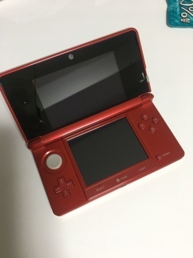 【交渉成立】新品 任天堂3DS メタリックレッド