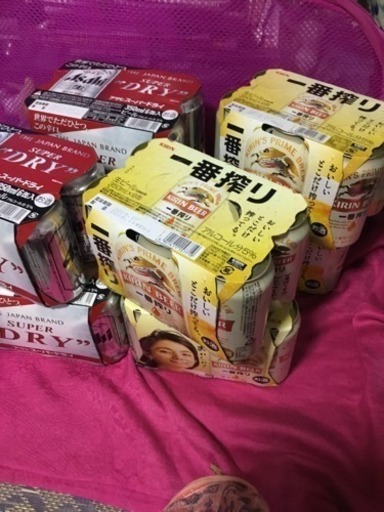 ☆キリン 一番搾り24本とアサヒ スーパードライ24本☆
