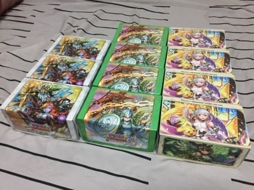 カードボックス ストレージ 11個セット パズドラtcg 4 D 菊名のカードゲームの中古あげます 譲ります ジモティーで不用品の処分