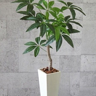 【決定】観葉植物 造花 人工観葉植物 パキラ 90cm