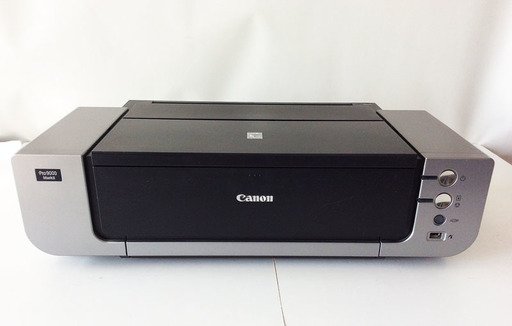 玄関先迄納品 CANON キャノン インクジェットプリンター PIXUS Pro9000 Mark II Ａ３ノビ 動作確認品 家電