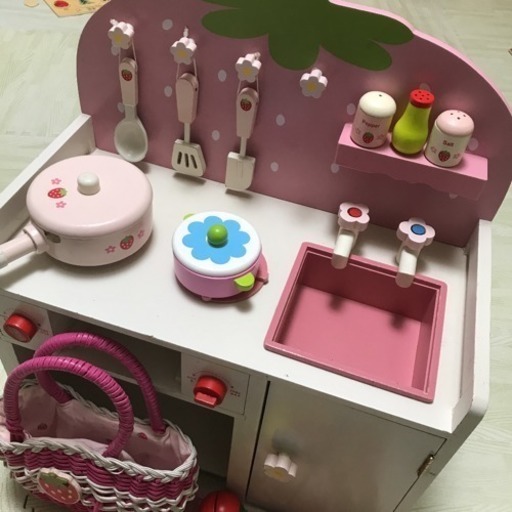 【送料込】マザーガーデン 木製おままごと ピクニックセット