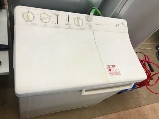 【高価値】 2層式洗濯機　92年製　中古　リサイクルショップ宮崎屋19.2.4 洗濯機