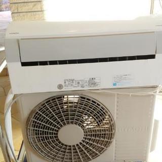 近隣配送無料☆美品☆日立HITACHI☆RAS-M28C白くまくん冷暖房ルームエアコン◆電力カット運転で節電1円☆冷房〜12畳暖房〜10畳☆送料込み(地域限定)☆直接引き取り歓迎☆早期受け取り希望☆