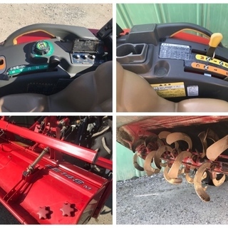 ヤンマー トラクター EG220 20馬力 倍速ターン 自動水平 パワステ 332h 4WD 自動深耕制御 バックアップ クイックヒッ