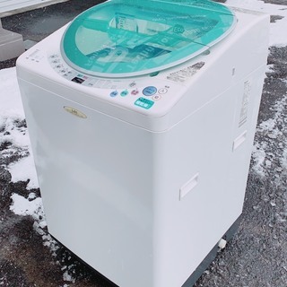 ナショナル　洗濯機　2003年　8㎏　乾燥機付き　*M*