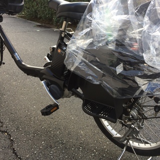 地域限定送料無料　パナソニック　ギュットミニ　DX　三人乗り　新基準　16AH　2017年　キッスミニ　アンジェリーノ　神戸市　電動自転車