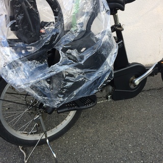 地域限定送料無料　パナソニック　ギュットミニ　DX　三人乗り　新基準　16AH　2017年　キッスミニ　アンジェリーノ　神戸市　電動自転車